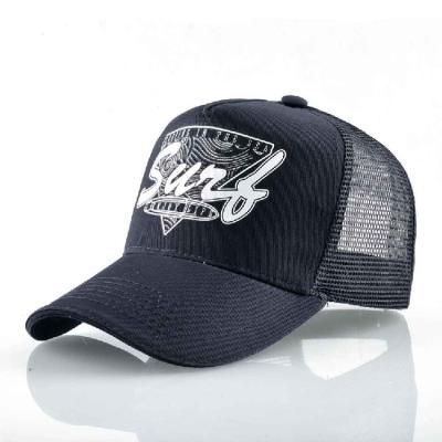 China COMMON Printed Custom Cotton Trucker Mesh Hats Trucker Hat for sale