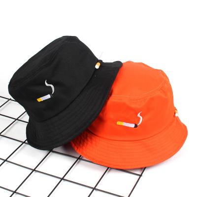 China Good Quality Striped Hip Hop Unisex Customized Colorful 100% Cotton Bucket Hat Hat for sale