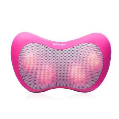 China Neck Electric Infrared Back Pressure Control Heating Pillow Cushion Kneading Massage for Car and Home Use for sale