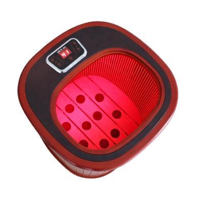 China Computer Control Panel Best Selling Carbon Far Infrared Heater Foot Sauna For Sale With Large Space And Massager for sale