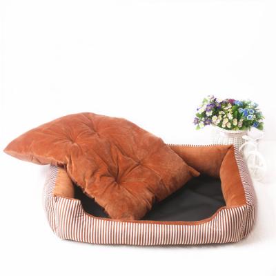 China Breathable Bamboo Mobile Accessories Short Plush Ultra Soothing Super Soft Pet Bed for sale