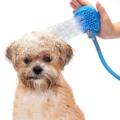 China Viable Multifunctional Portable Grooming Sprayer Dog Cat Bathing Tool Pet Bathing Tool/Dog Shower/Massage Brush for sale