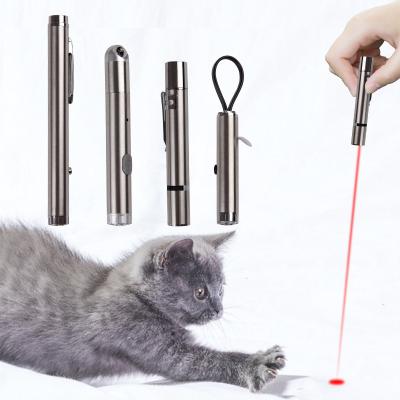 China Viable Interactive Pet Products, USB Charging Automatic Cat Pet Toy Infrared Laser Flirt Pen for sale