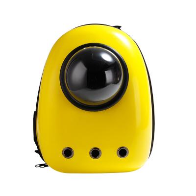 China Waist Tunnel Minions Expansion Vmpet Bird Macaw Room Dog Travel Bag Viable Transparent Space Pet Backpack for sale