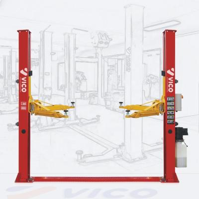 China VICO 2 Post Lift Car Lift One Side Electric Release Mechanical Lift V-LZW-B-2140 4000KGS for sale