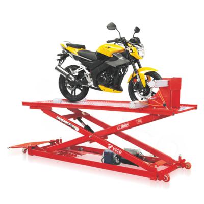 China Motorcycle Repair Maintenance Lifting Vico Hot Sale Economy Motorcycle Scissor Lift With CE Certification V-JSMT-A-3007 for sale