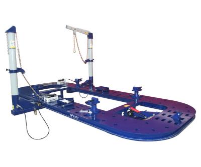 China Body Straighting Bench Vico Vehicle Frame Machine Collision Repair System Car Repair Bench VF4400 With 2 Lathes for sale