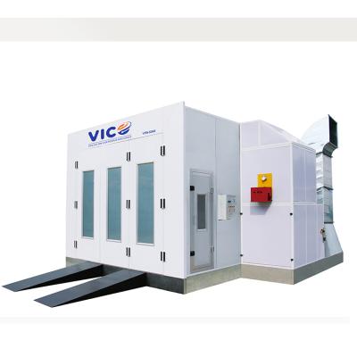 China Vico Car diesel type spray booth hot sale auto-paint booth # VPB-SD68 factory outlet 7000*5300*3300 for sale