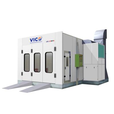 China Car Care Vico Electrical Auto Paint Baking Type Factory Outlet Paint Oven VPB-E700 Service Center Spray Booth for sale