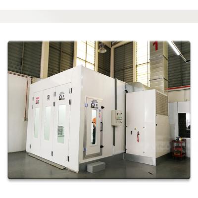 China Auto Body Paint and Bake Auto Repair Center Hot Shop Oven 4S Spray Booth Vico Vending Booth Customer Design Auto Paint Booth For Car VPB-SD55 for sale