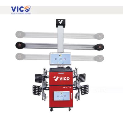 China Passenger Car Vico Car Wheel Alignment Vehicle 3D 3D Alignment VWA-YT-L9 Four Wheel With CE for sale