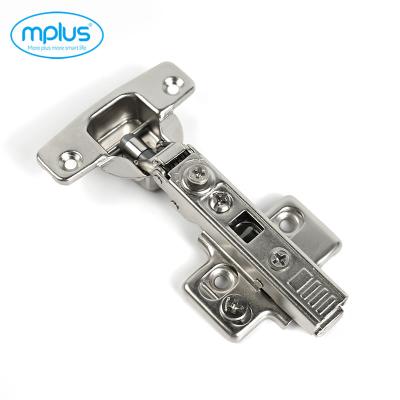 China MPLUS 02324 modern cupboard furniture 35mm hydraulic hinge clip on bisagras Para muebles 3d adjustable soft close hinges for sale