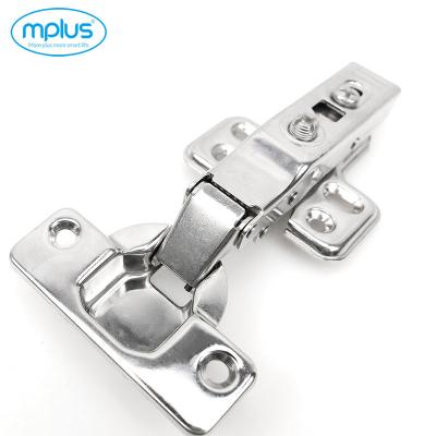 China MS02530 Stainless Steel Furniture Modern Kitchen Hidden Door Clip On Hydraulic Cabinet Hinge soft close visagras hinge for sale