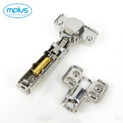 China MS02530 Modern Stainless Steel Furniture Kitchen Hidden Clip On Cabinet Hinge Hydraulic Hinge Bisagras De Acero Soft End for sale