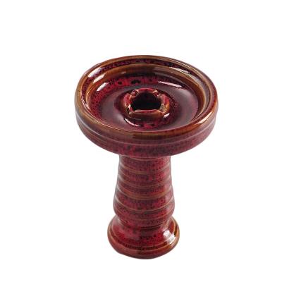 China High Quality Modular Fambe Glazed Clay Hookah Bowl Charcoal Holder Hookah Holder Smoking Set Hookah Accessories China Factory Direct Hookah Bowl for sale