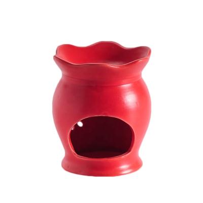 China China European Factory Direct Ceramic Incense Aromatherapy Oil Burner Carving Ceramic Burner Festival Oil Burner Christmas Decorative Oil Burners for sale