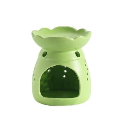 China Ceramic Burner China Factory Supply Ceramic Oil Burner New Design Wax Heater For Wax Melts Home Decorative Scented Wax Heater Customized for sale