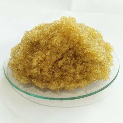 China 99.9% Purity Cation Ion Exchange Resin Purification with Design EINECS No. 202-851-5 for sale