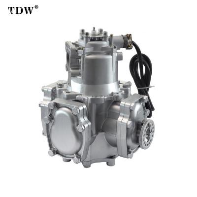 China Tatsuno Type Fuel Measuring Heavy Oil Flow Meter With Solenoid Valve TDW-BT65S for sale