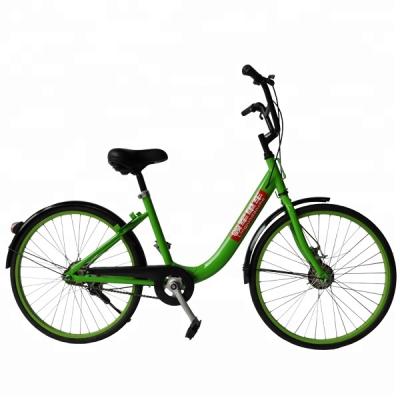 China Popular Big Sale Super Cheap Solid Tire 24 Inch Stake Brake Speed ​​Steel Frame Single Curve Bikes for sale