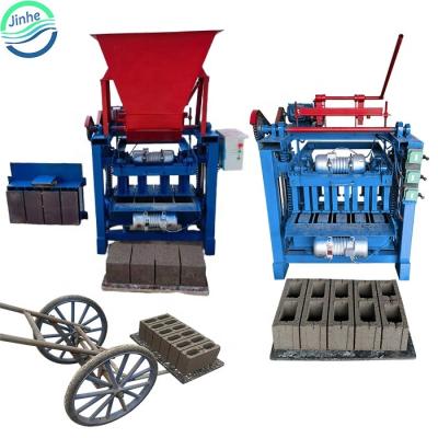 China Industrial Building Buliding Sand Cavity Block Making Machine Concrete Cement Brick Making Machine Interlock Compressed Brick Making Machinery for sale