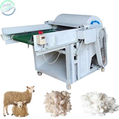 China Sheep wool cotton opening machine nail panel old clothes sheep wool opening recycling machine cotton fabric polyester fiber opener waste textile recycle machine for sale