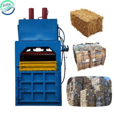 China Esay Operation Vertical Bottle Clothing Hydraulic Dropping Press Recycling Carton Metal Bale Packing Pressing Machine for sale