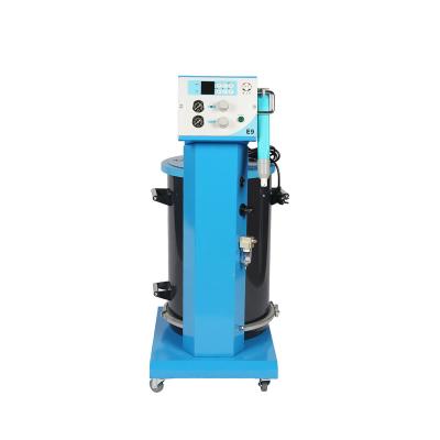 China Industries high quality spray gun machine for powder coating with powder barrel for sale