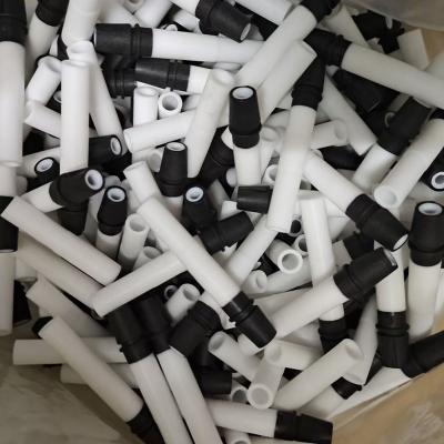 China Long lifespan black powder coating venturi tube for powder pump with long lifespan for sale