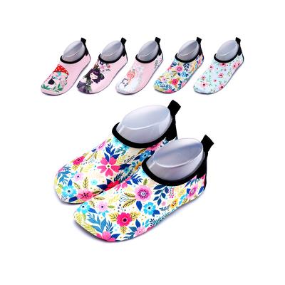 China Kids Water Skin Shoes Rubber Quick Dry Non-slip Barefoot Beach Shoes Toddler Kids Baby Swim Pool Water Breathable Barefoot Shoes for sale