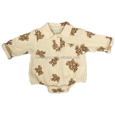 China New casual drop 2021 us unisex baby romper package playsuit organic cotton pet wrap baby toddler rompers jumpsuits for sale