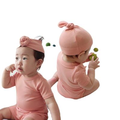 China Casual Children's Wear Summer Baby Wear Modal Baby Onesie Baby Home Clothes Kids Pajamas Suit for sale