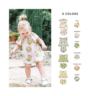 China Milk Barn Summer Shorts Casual Sleeve Shorts For Babies Clothes For Babies Clothes For Newborns for sale