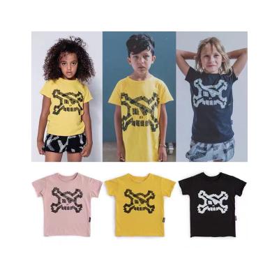 China 2021 new kids QUICK DRY round neck short sleeve T-shirt for sale