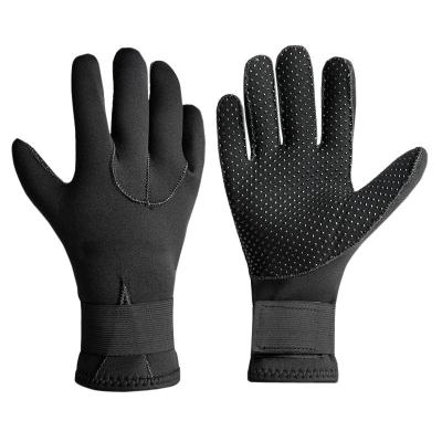 China Scuba Diving Spearfishing Snorkeling Ski Surfing Diving Gloves Customized Logo Neoprene Cold Water Wetsuit Scuba Swimming Diving Gloves 3mm 4mm 5mm for sale