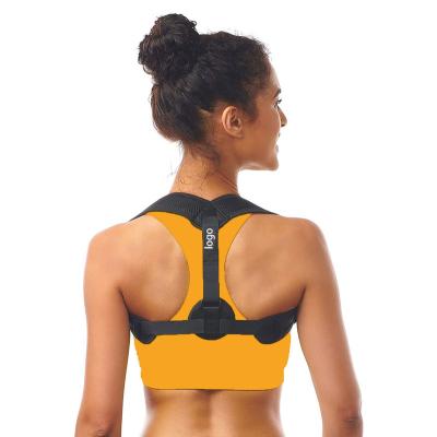 China Lumbar Straight Back Braces Posture Trainer Adjustable Desk Spine Resting Back Brace Posture Corrector for Women Men for sale