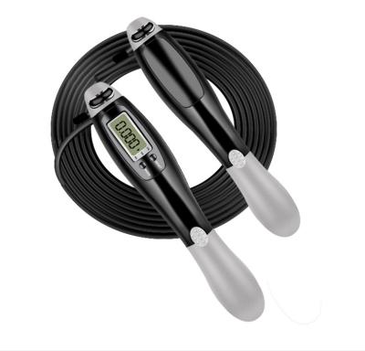 China Wholesale Custom Durable Adjustable Jump Rope Logo Gym Fitness Long Handle Weighted Heavy PVC Jump Rope Set for sale