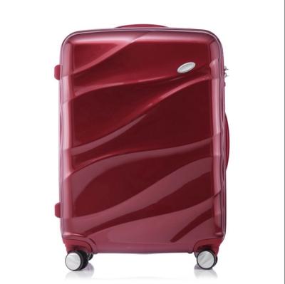 China Hard Bottom Travel Trolley 3 Pieces Suitcase Set Luggage Travel Bags ABS PC Men SPINNER for sale