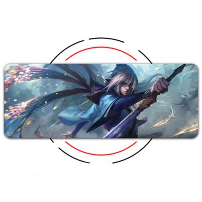 China Wholesale High Quality Rubber Sheet Material HEATING CS Go Rubber Gaming Mouse Pad for sale