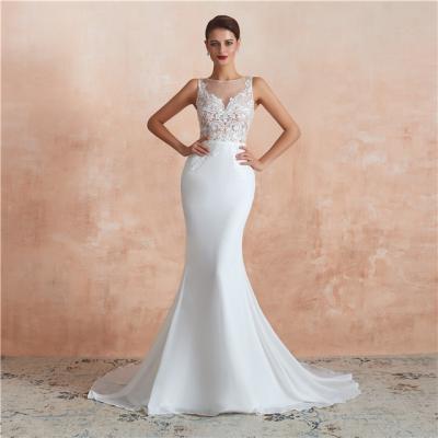 China Brand New Sexy Mermaid African Wedding Dresses Formal Dress Dry Cleaning With High Quality for sale