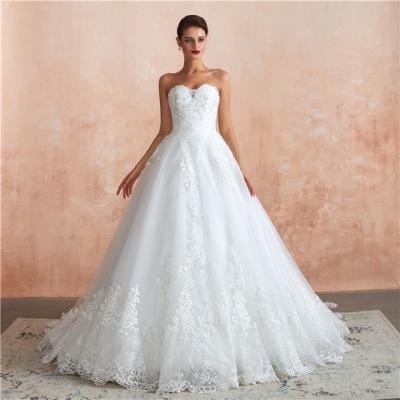 China New design anti-static cheap ball gown dress wedding for wholesales for sale