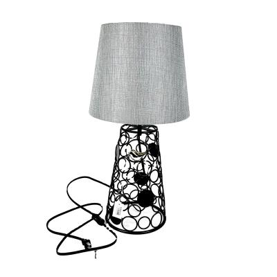 China Modern Modern Hotel Bedside Round Table Lampen Style Bedroom Reading Table Lamp for sale