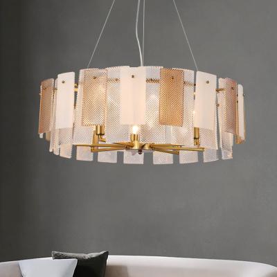 China Modern Nordic Type Villa Luxury Hotel Bedroom Delicate Led Modern Chandelier Hanging Pendant Light for sale