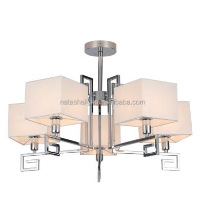 China Creative Modern Good Quality Metal Fabric Buy Modern Nordic Chandelier Ceiling Pendant Light for sale