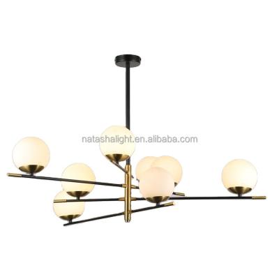 China Factory Supply Modern Glass Drop Hanging Modern Nordic Purchase Chandelier Pendant Ceiling Lamp for sale