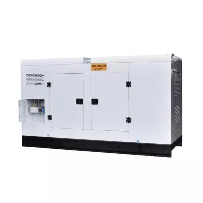 China 440v 50kva 3 Phase Steel Genset Diesel Silent Generator Set for sale