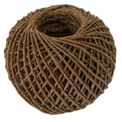 China Smoke 200ft Organic Hemp Wick 2mm Coated In Beeswax Roll, Hemp Twine, Hemp Rope For DIY Candle Making for sale