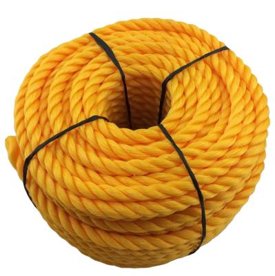 China Agriculture 3 Strand Twisted Polypropylene PP Monofilament Rope For Fishing for sale