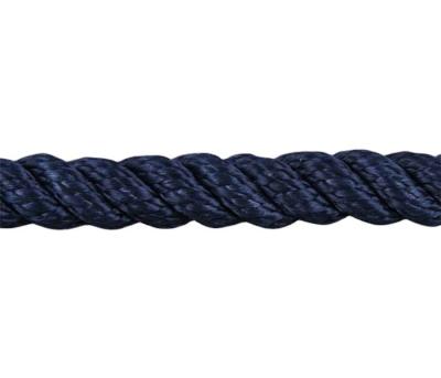 China High Tensile Twisted Rope Type Nylon Polyester PP Material 3 Strand Rope For Sale for sale