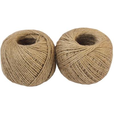 China DIY Decoration 1.5MM 2 PLY 100m Natural Jute Twine Ball, Jute Rope, Jute Twine for sale